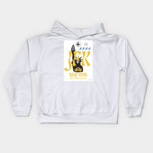 Airport JFK New York Kids Hoodie